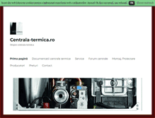 Tablet Screenshot of centrala-termica.ro